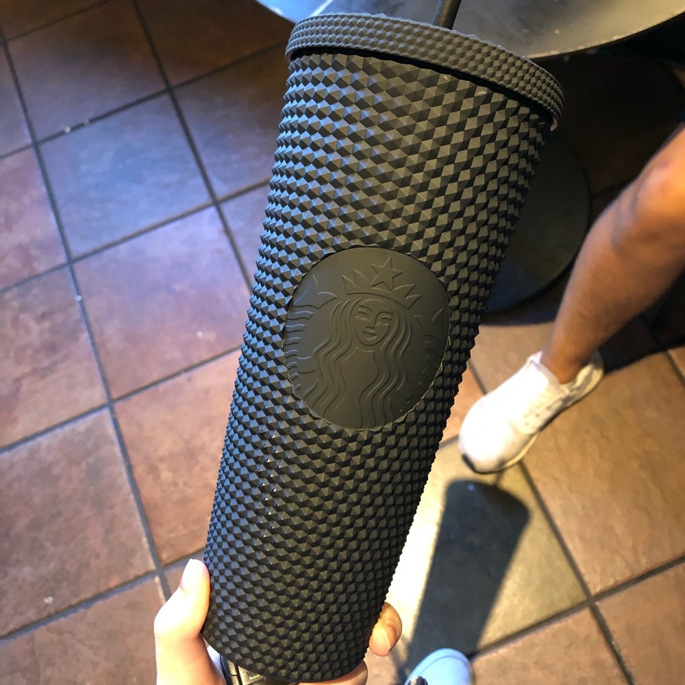 Starbucks 2021 matte black studded tumbler - Picture 4 of 8